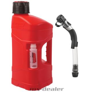 Polisport Benzinkanister Pro Octane 10 Liter Schnelltank Enduro MX Rot 2 Takt