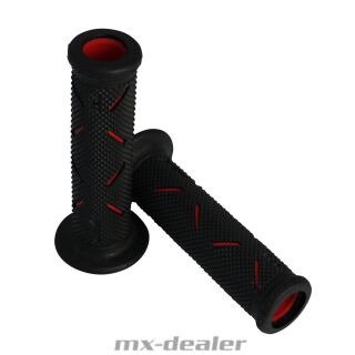 Griffe Griffgummis offen Road Grips Racing Progrip 717 Soft Touch Rot