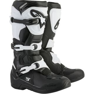 MX Stiefel TECH3 schwarz/weiss 11